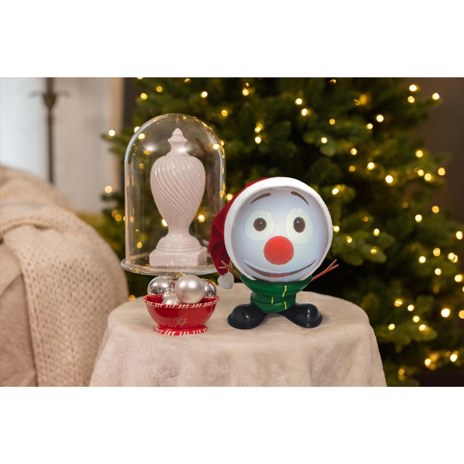 Mindscope Animat3D Multicolored Mr. Chill Snowman Animated Decor 10 in.