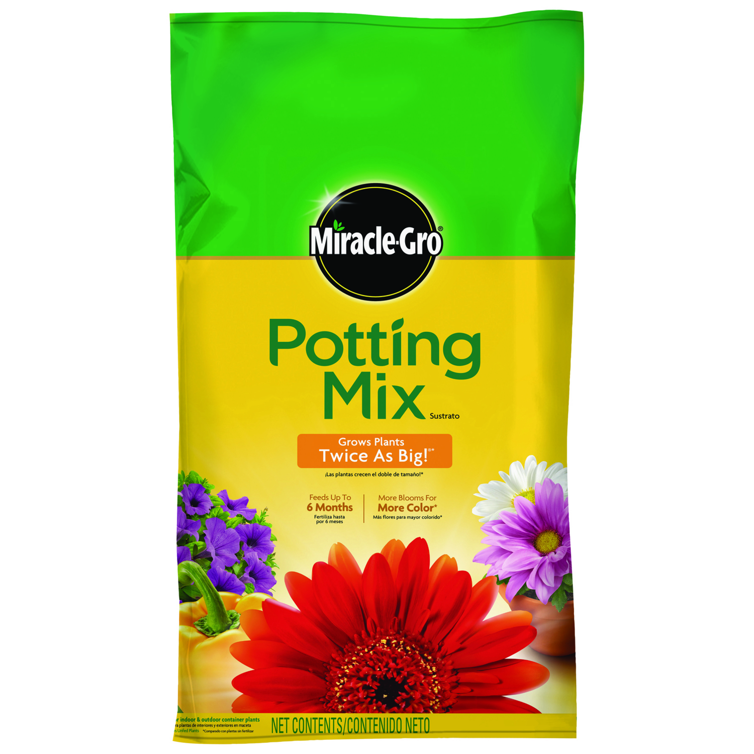 Miracle-Gro Flower and Plant Potting Mix 1 cu ft