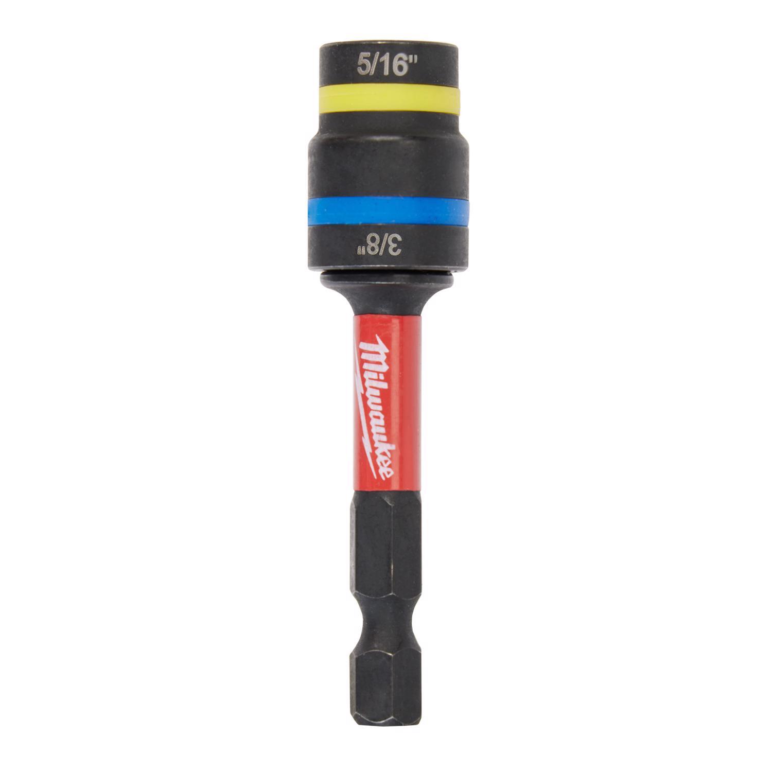 Milwaukee Shockwave 2.51 in. L Steel 2-in-1 Magnetic Nut Driver 25 Pieces