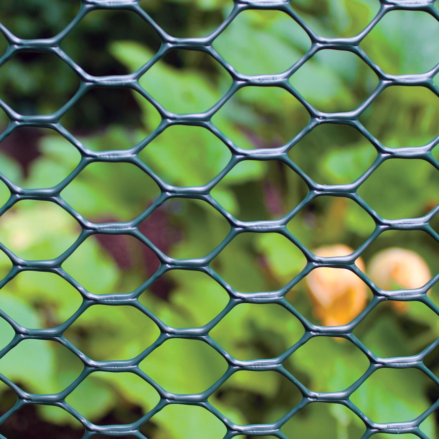 Tenax 3 ft. H X 25 ft. L Polyethylene Poultry Fence