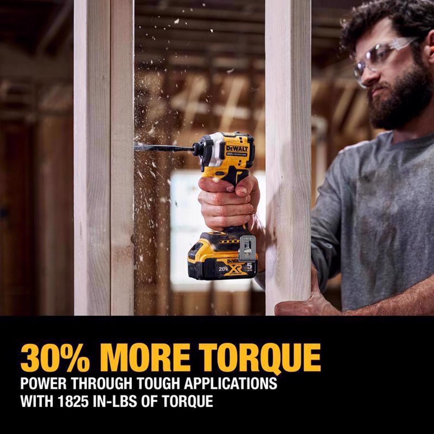 DeWalt 20V MAX ATOMIC 1/4 in. Cordless Brushless 3-Speed Impact Driver Tool Only