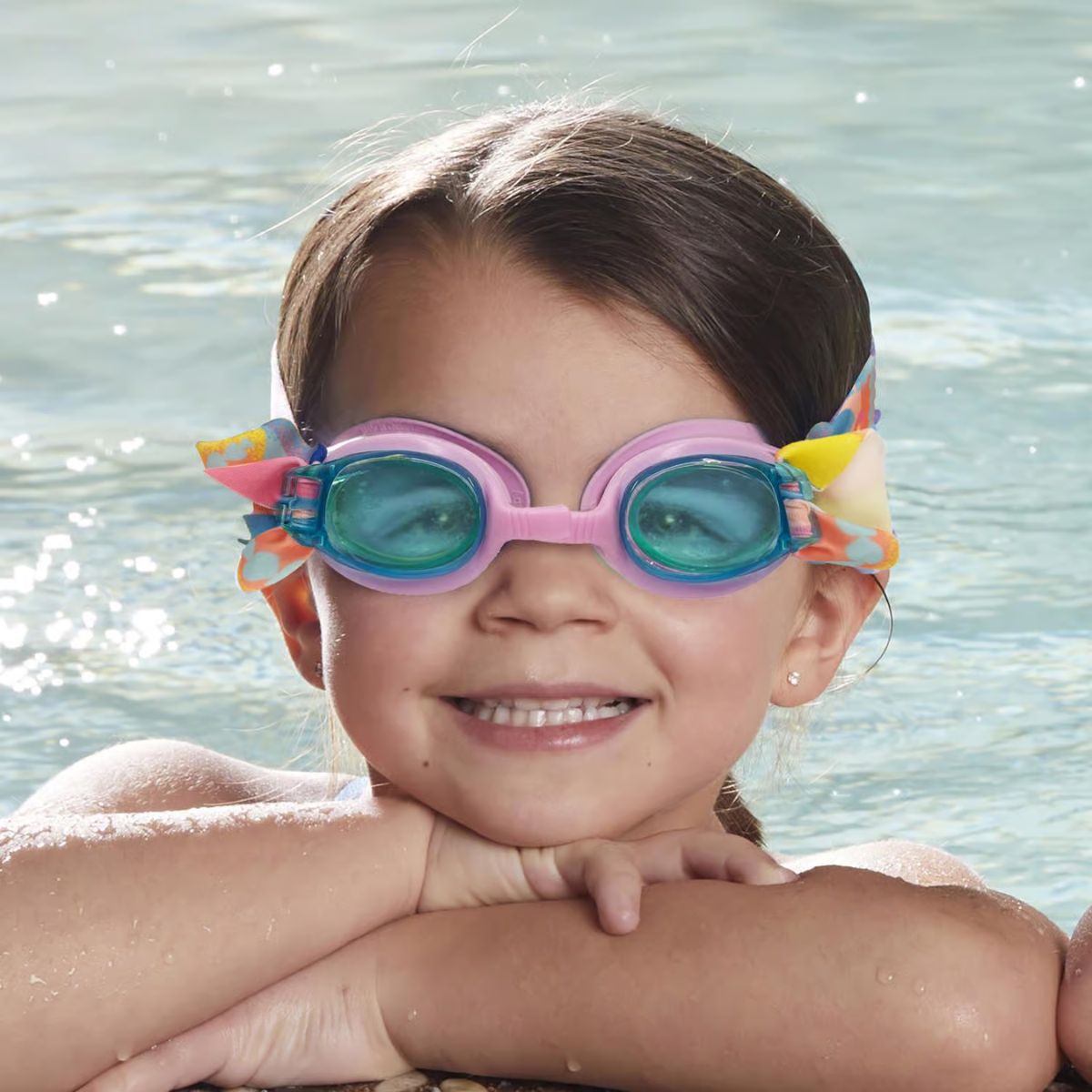 Aqua Swim Leisure Assorted Fabric/Mesh Freestyle Goggles