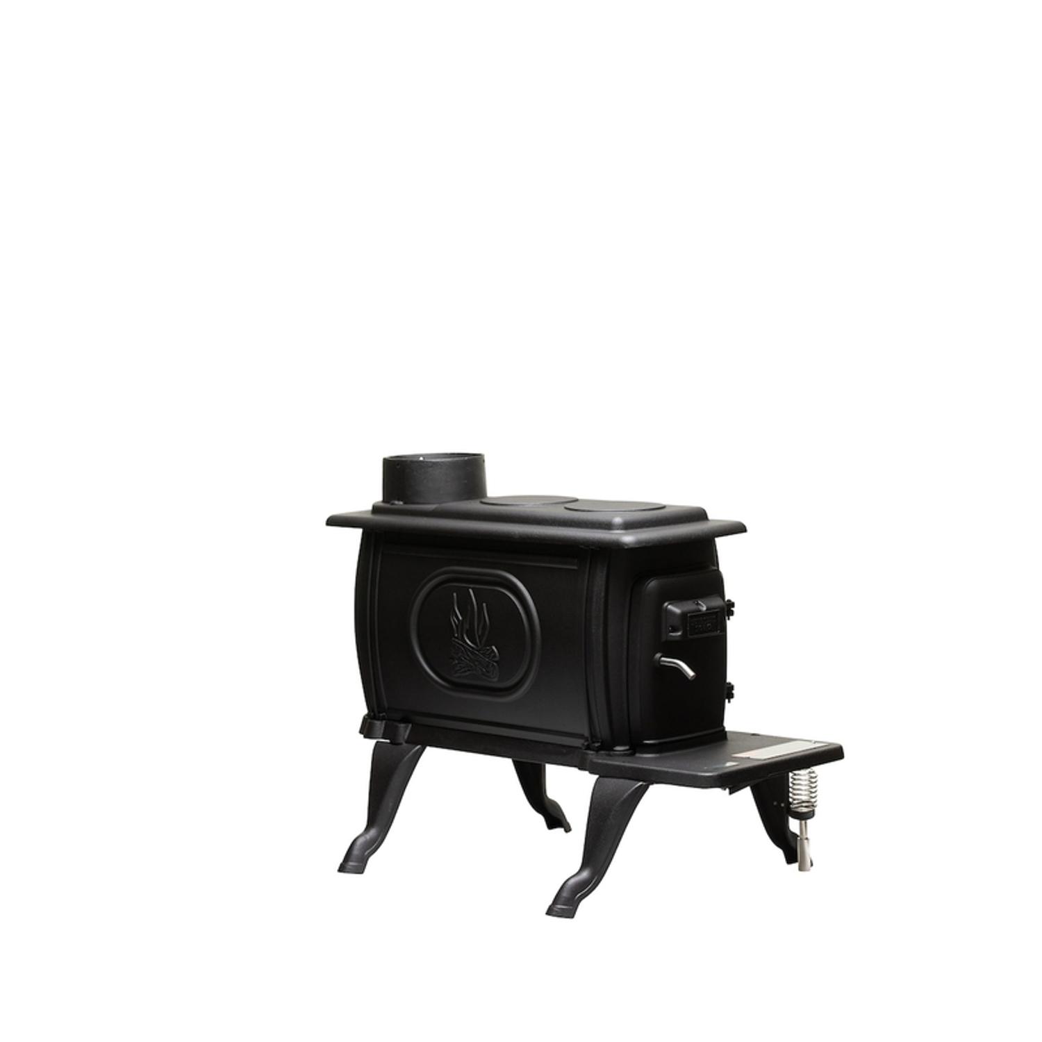 US Stove Log Wood EPA Certified 900 sq ft Vintage Wood Burning Stove