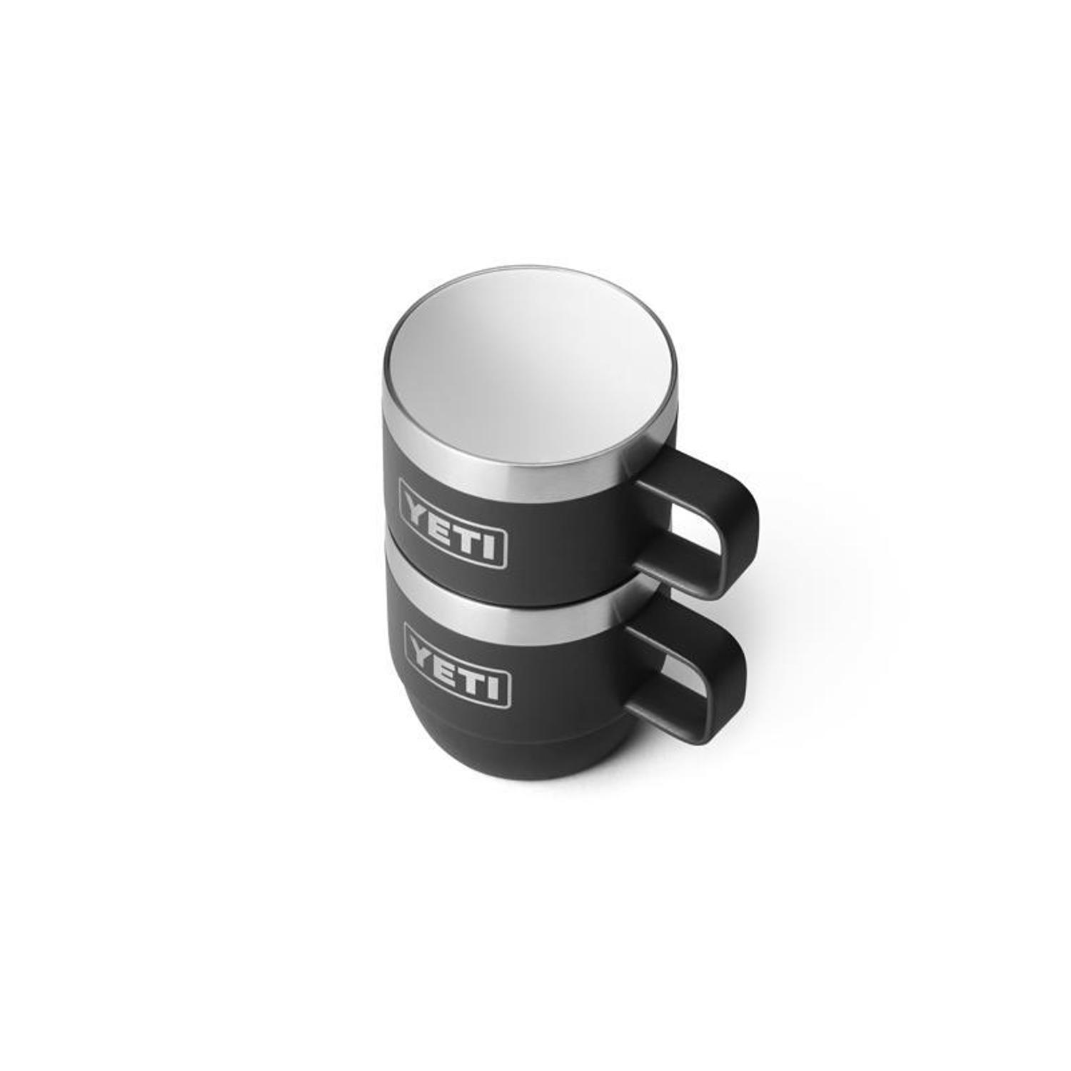 YETI Rambler 6 oz Black BPA Free Espresso Insulated Mug