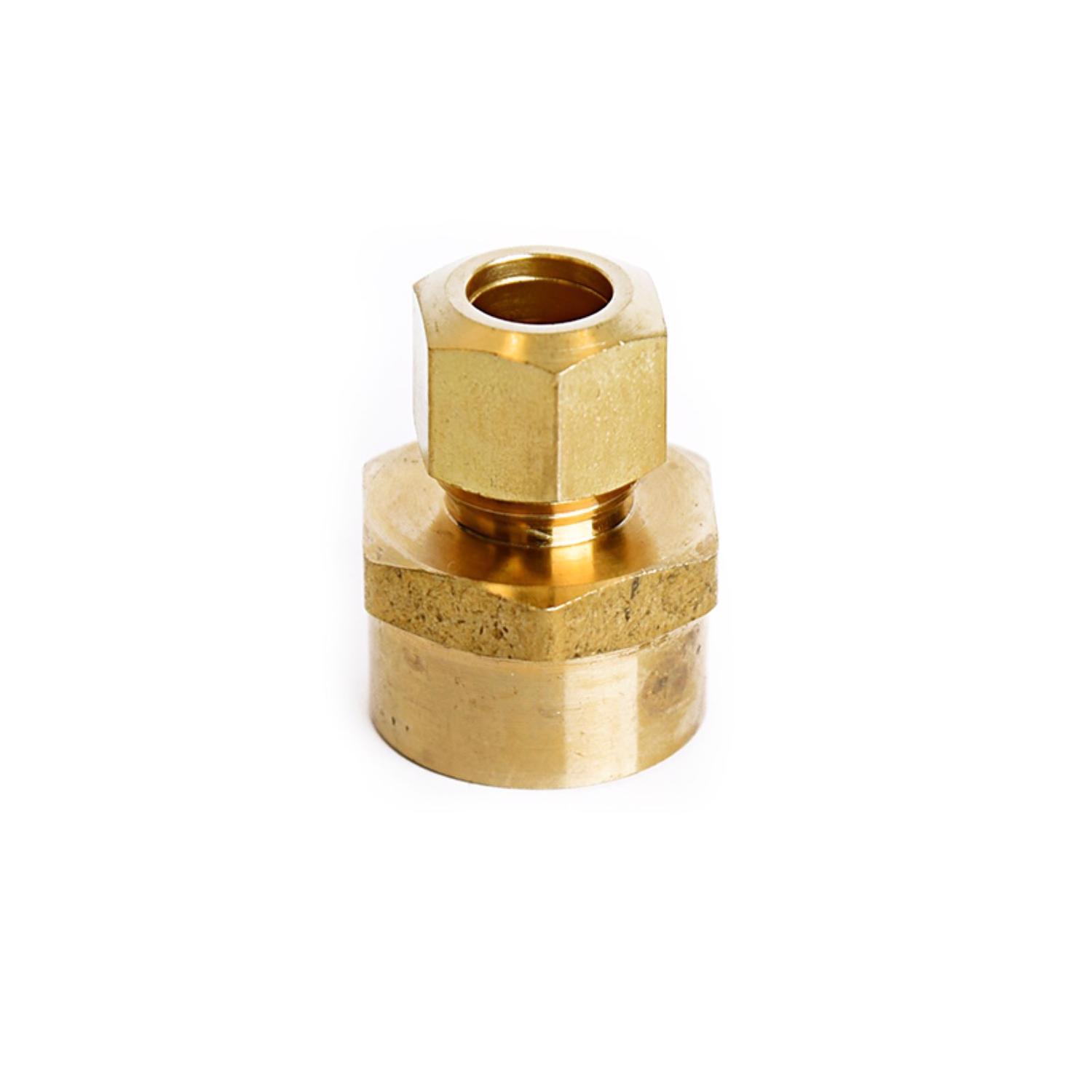 ATC 3/8 in. Compression 1/2 in. D FIP Brass Coupling