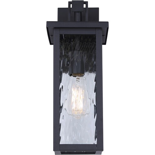 Canarm Shana 1 Light 16 in. Black Outdoor Wall Lantern