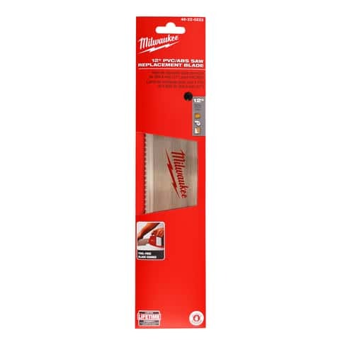 Milwaukee 12 in. L X 12 in. W Steel PVC/ABS Saw Replacement Blade 10 TPI 1 Pack