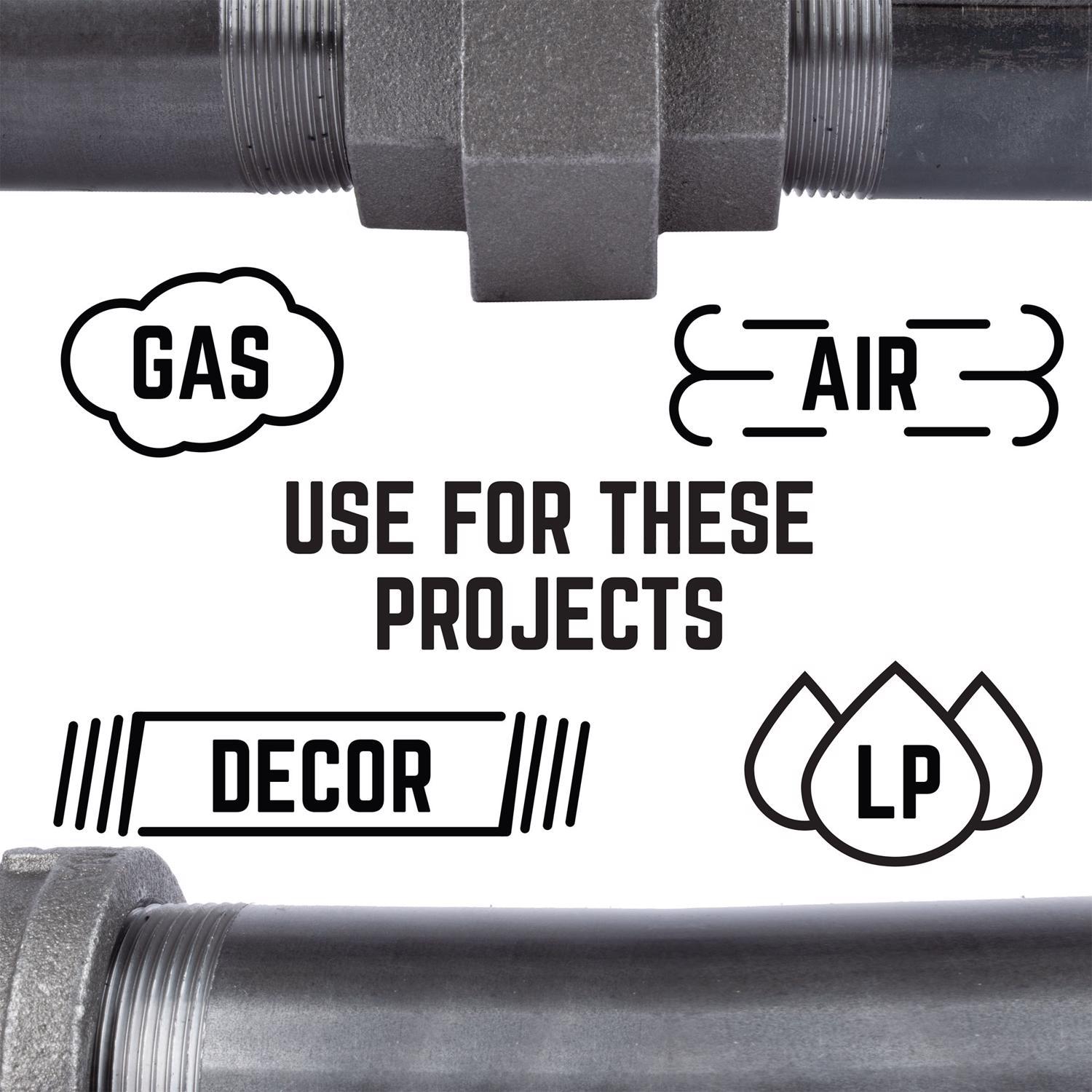 STZ Industries 2 in. MIP each Black Malleable Iron Plug