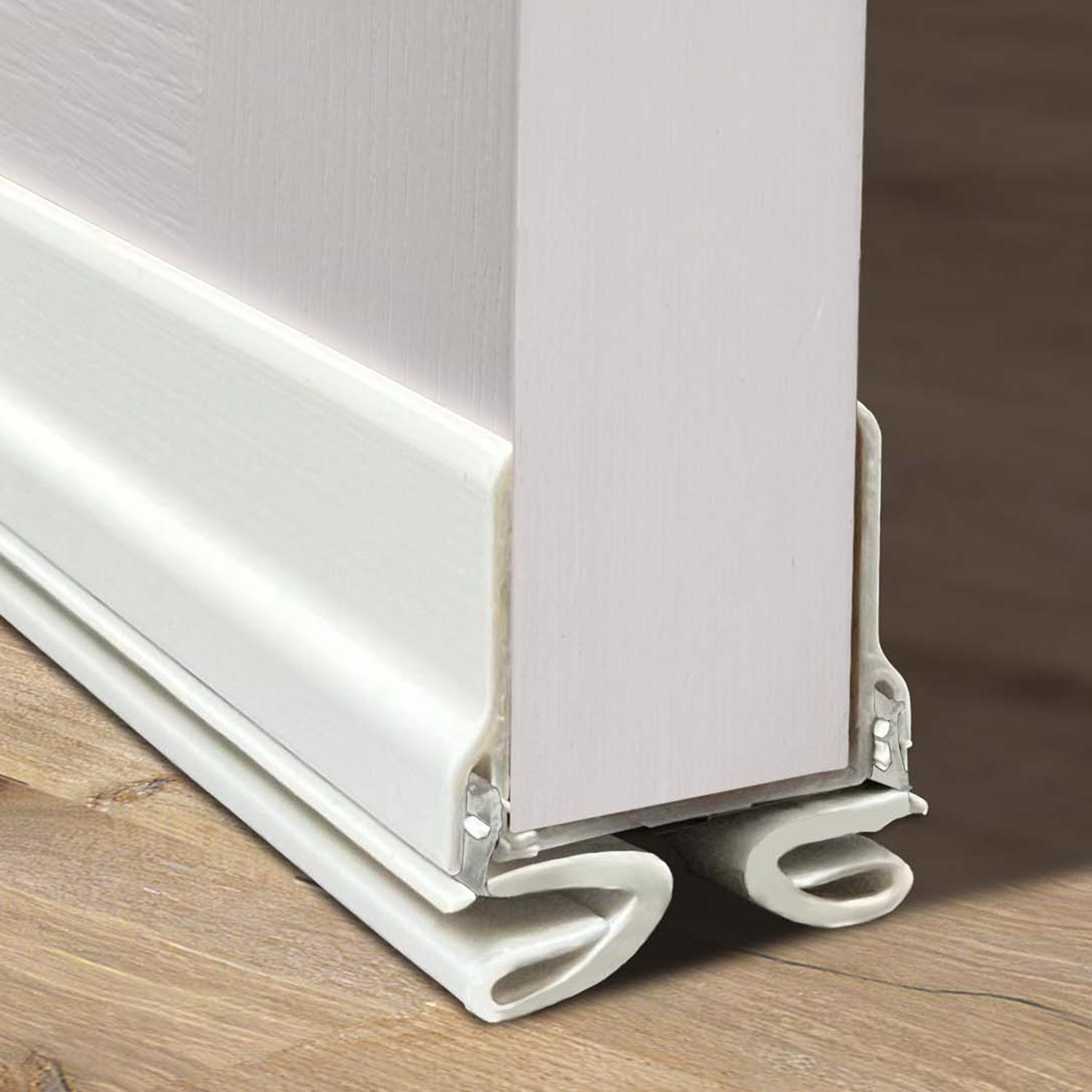 M-D Building Products CINCH White Vinyl Door Bottom For Doors 32 in. L X 1.38 in.