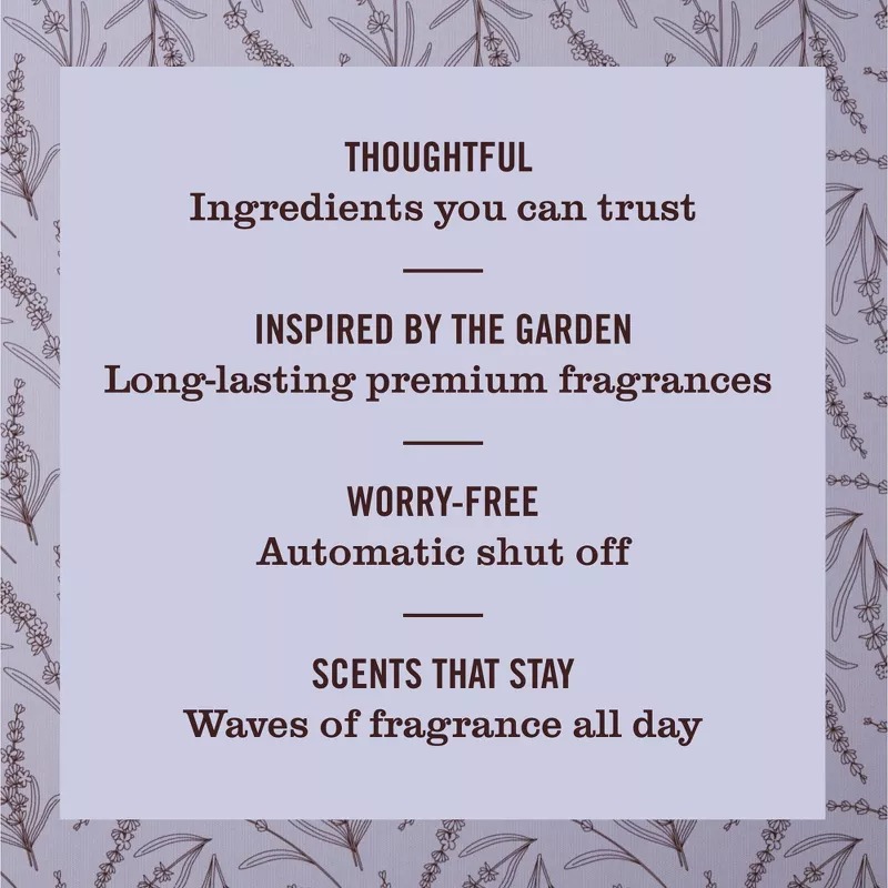 Mrs. Meyer's Clean Day Air Freshener Starter Kit Lavender