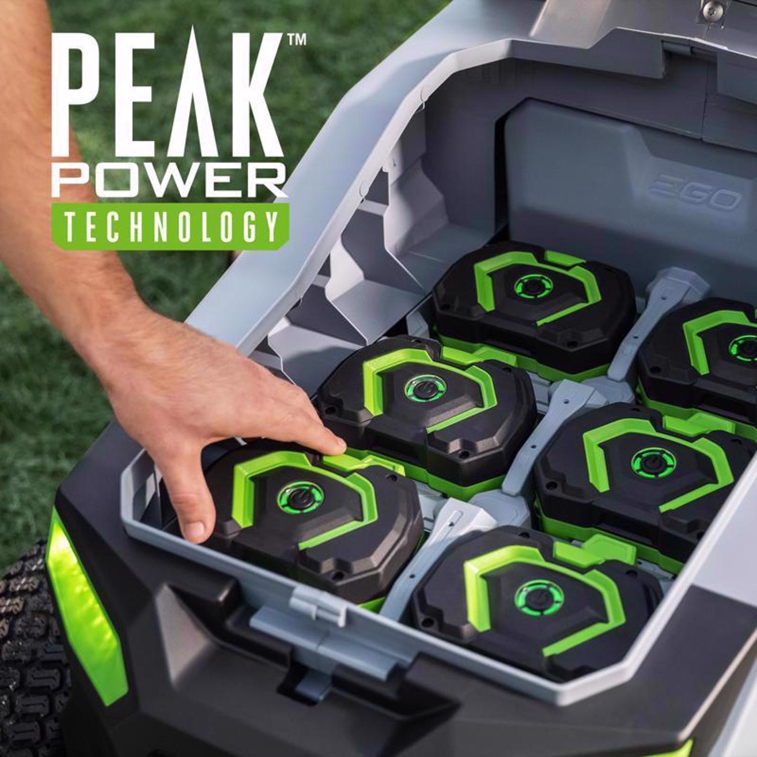 EGO Power+ T6 TR4204 42 in. 56 V Battery Riding Mower Kit (Battery & Charger)