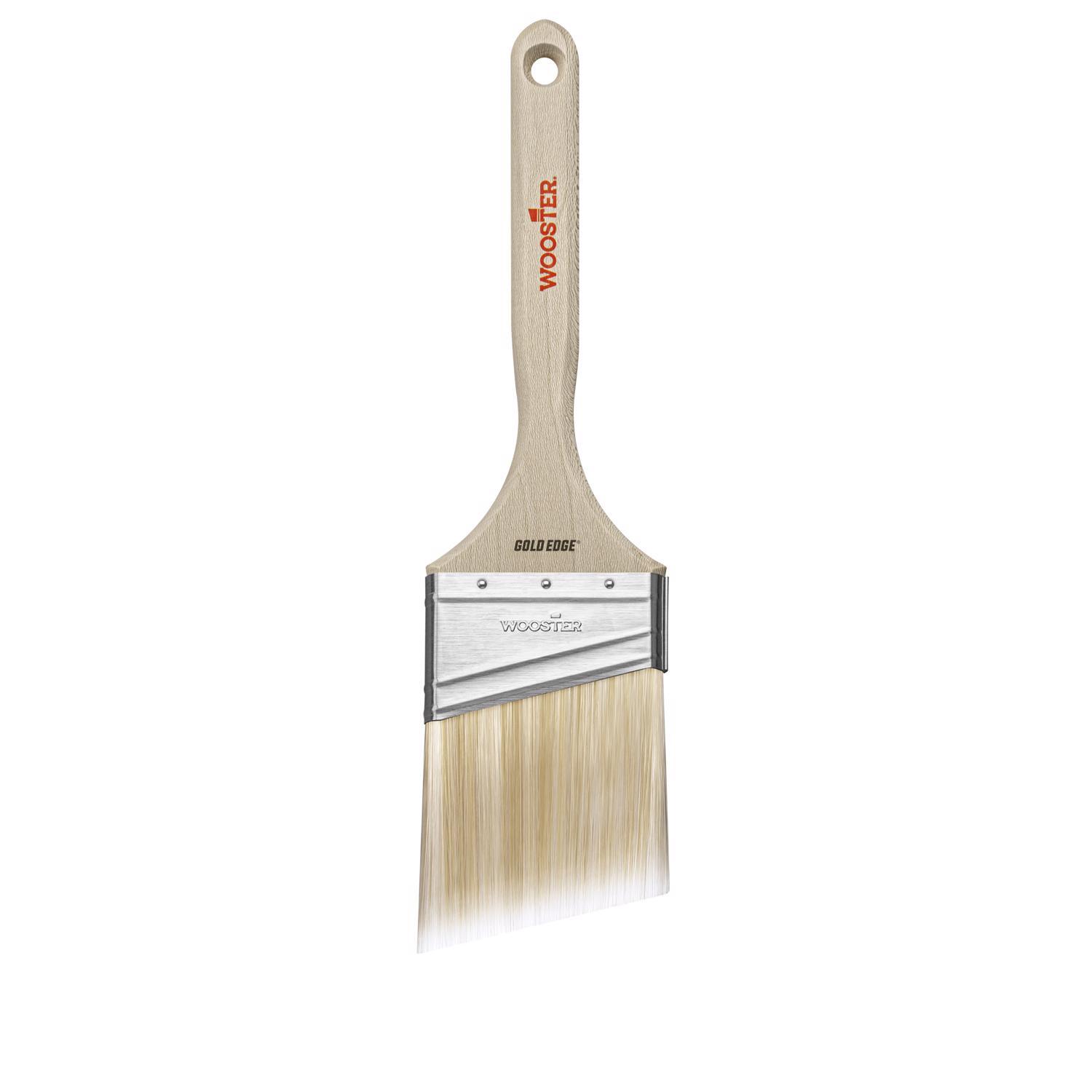 Wooster Gold Edge 3 in. Firm Angle Paint Brush