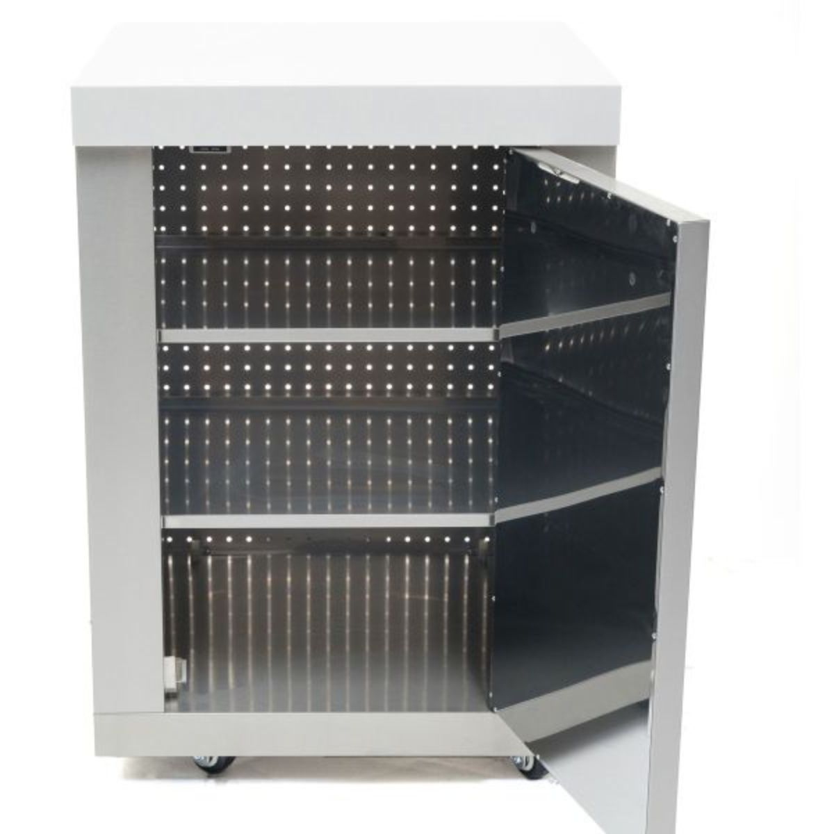 Mont Alpi Extension Cabinet Stainless Steel