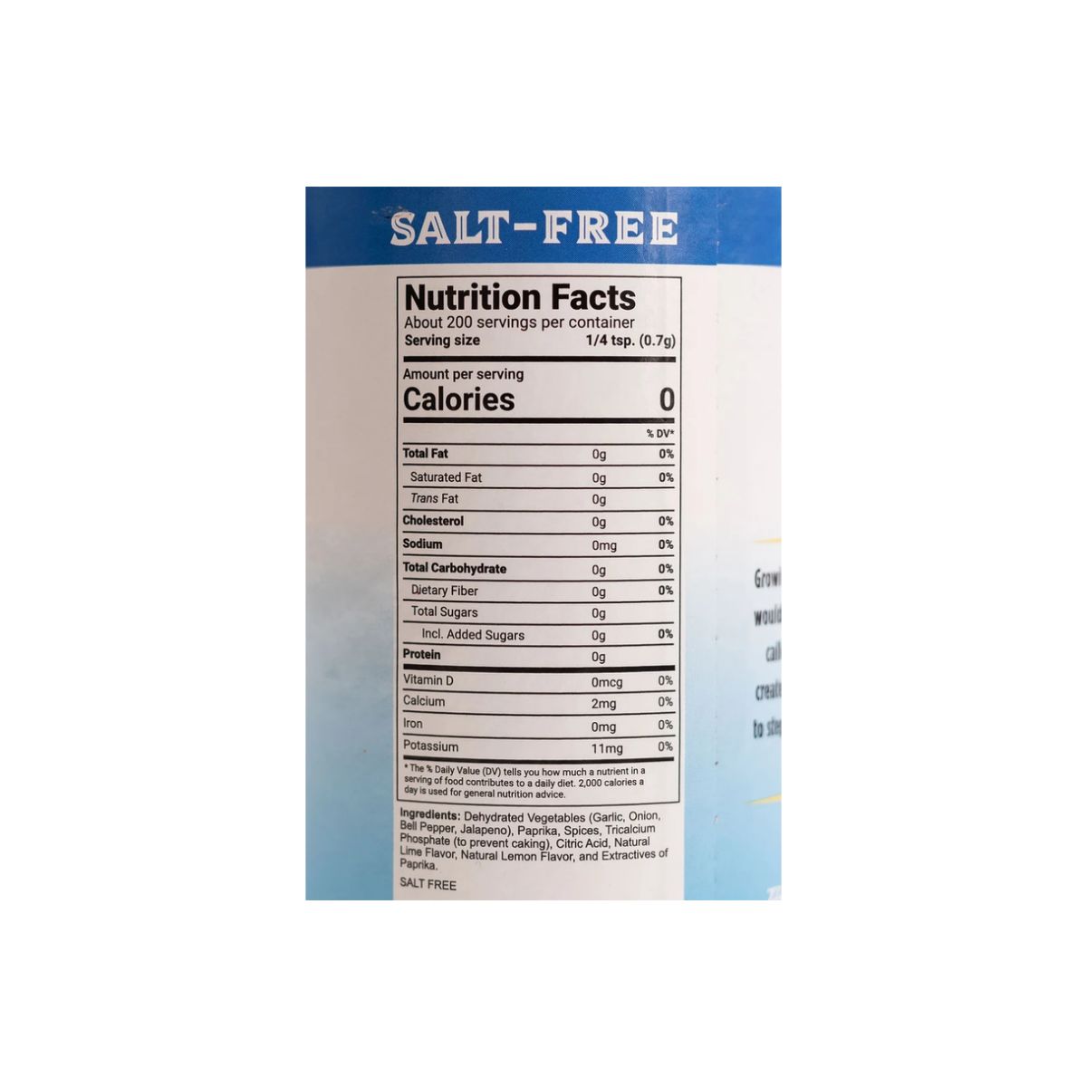 Cajun Two Step Salt Free Seasoning 5 oz.