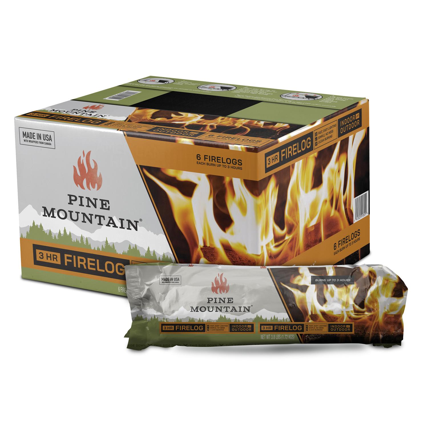 Pine Mountain 3 hr. Fire Log