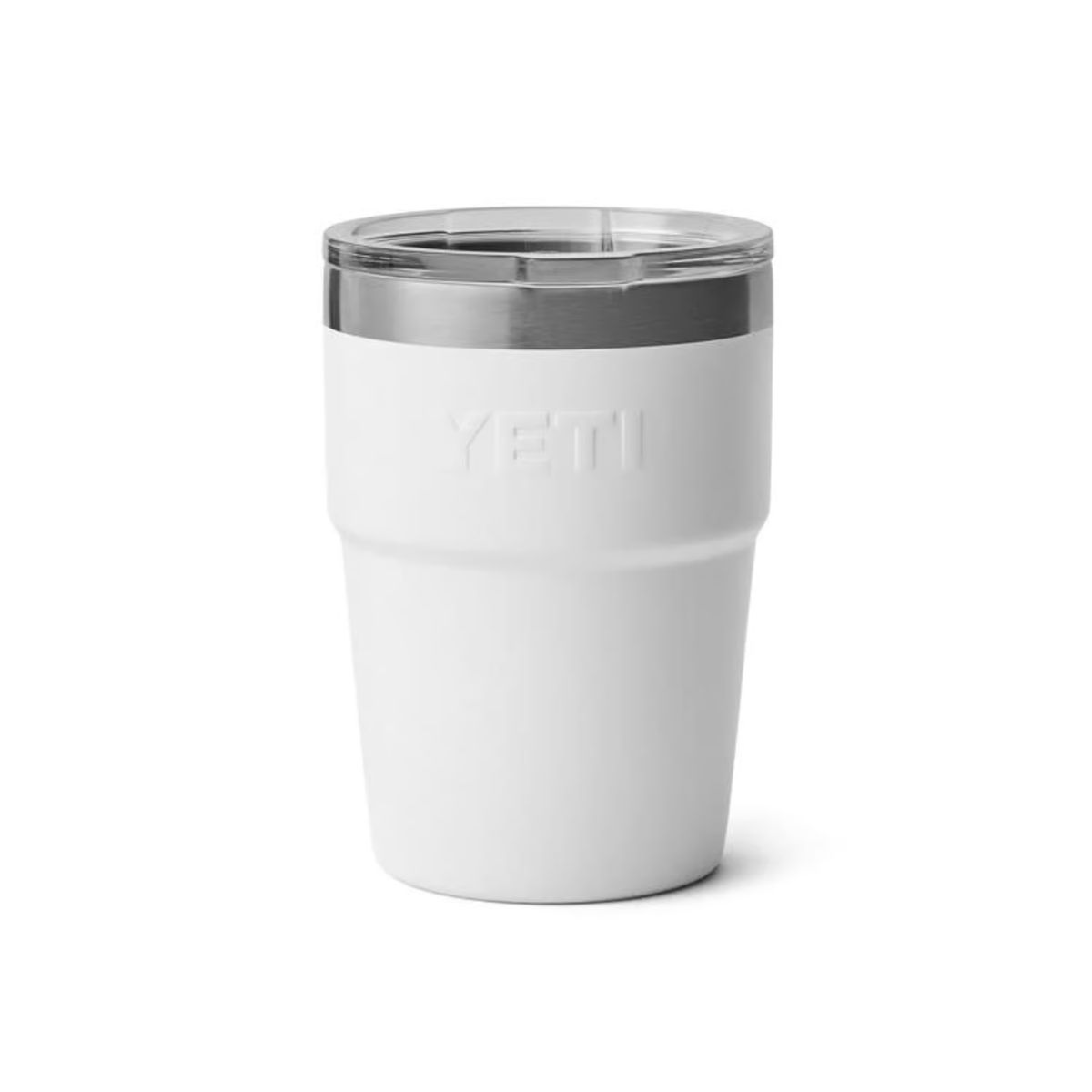 YETI Rambler 16 oz. White BPA Free Stackable Tumbler with MagSlider Lid