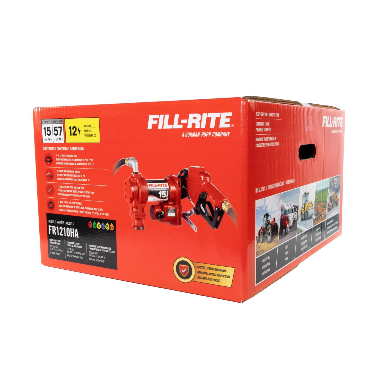 Fill-Rite Cast Iron Transfer Pump 15 gpm