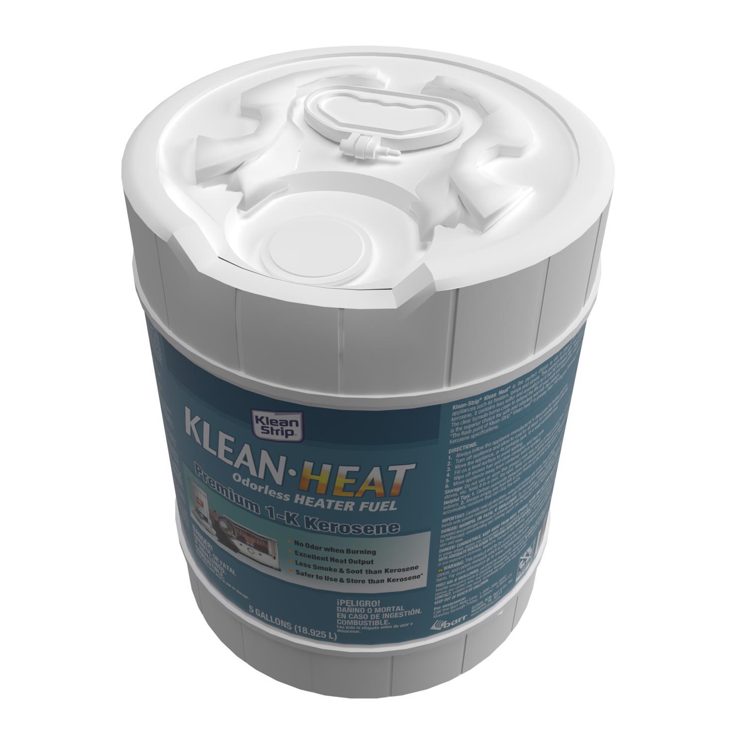 Klean Strip Klean-Heat Petroleum Hydrocarbons Clean Burning Fuel 5 gal