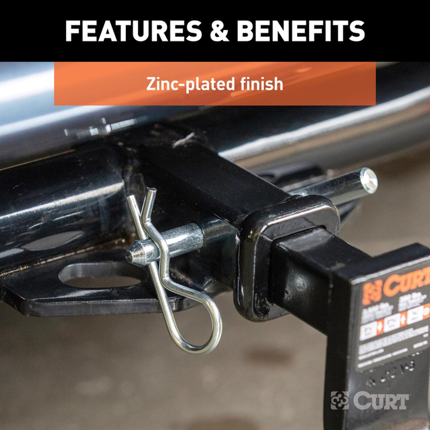 CURT Hitch Pin and Adapter