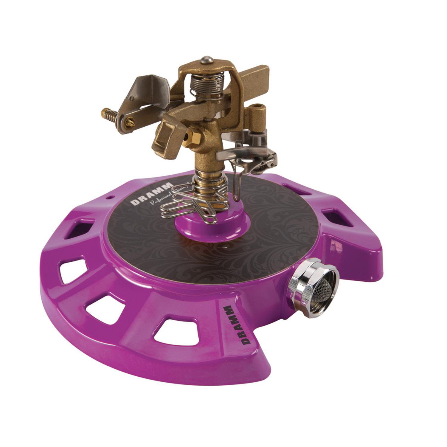 Dramm ColorStorm Metal Ring Base Impulse Sprinkler 5281 sq ft 1 Pack