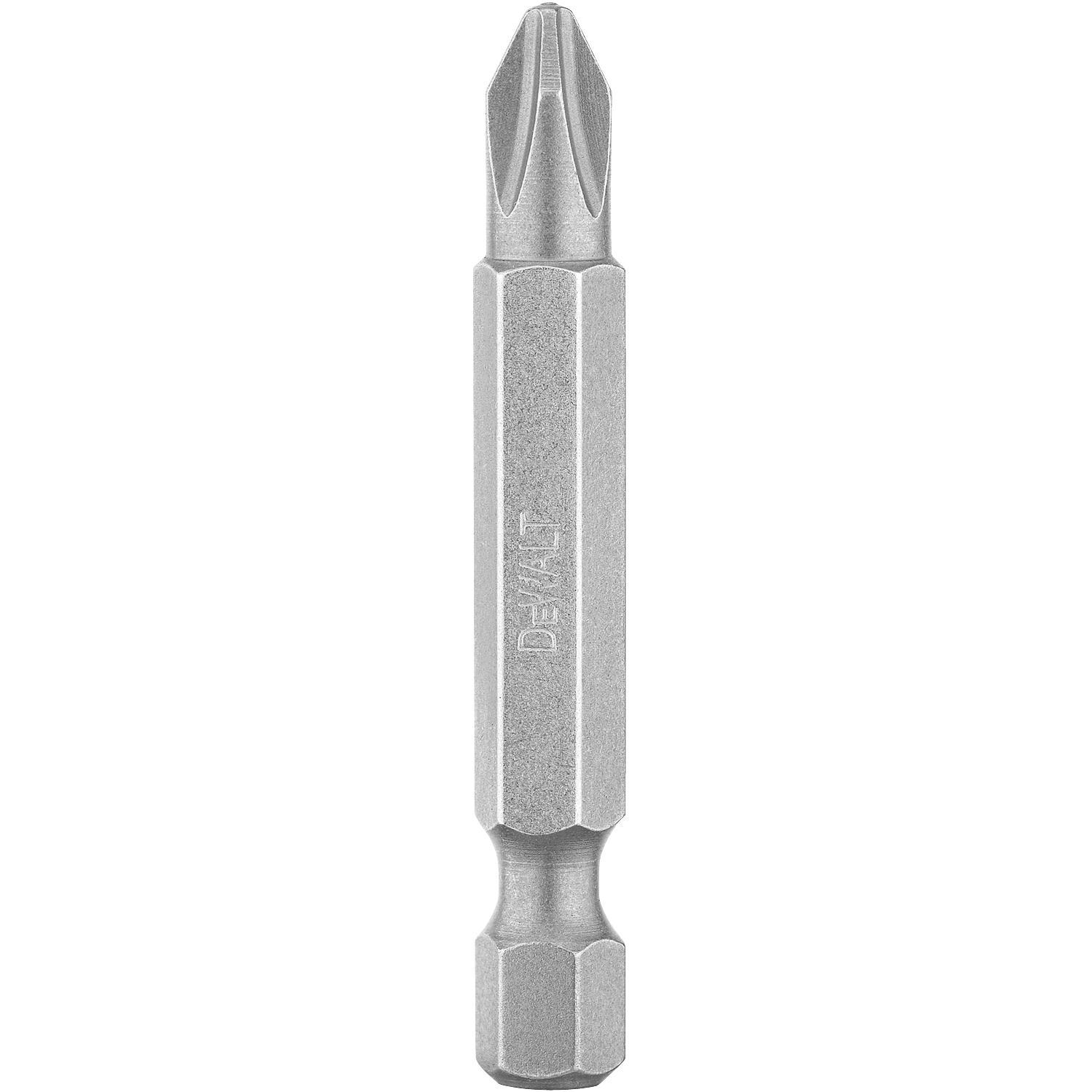 DeWalt Phillips #2 X 2 in. L Screwdriver Bit Heat-Treated Steel 6 pc