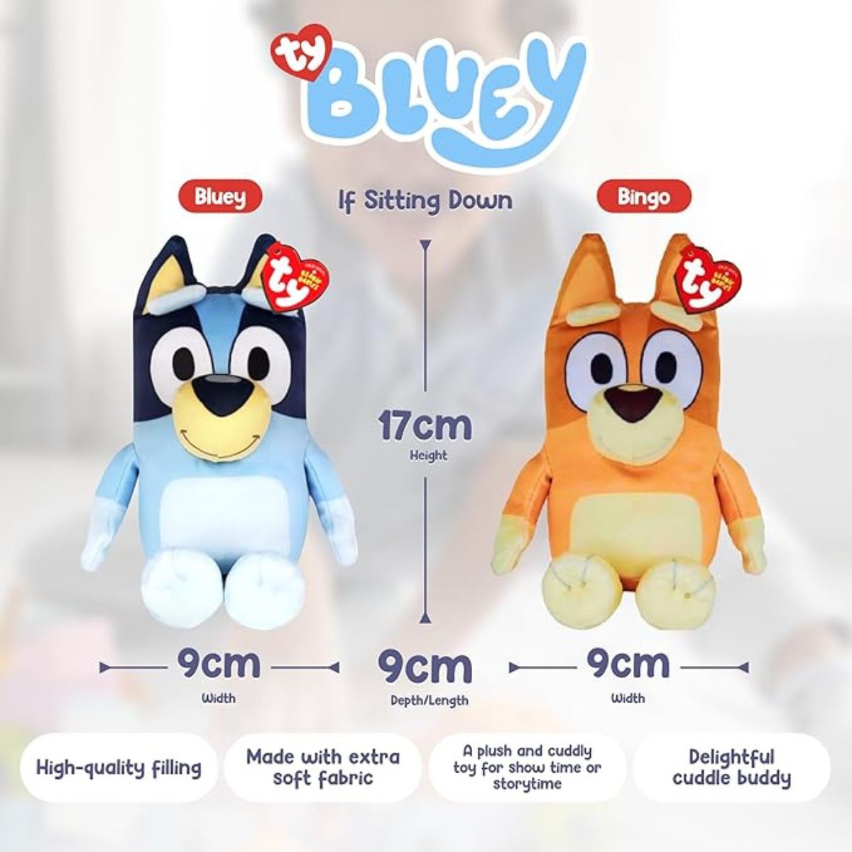 Bluey's Bingo (Daughter) Beanie Baby