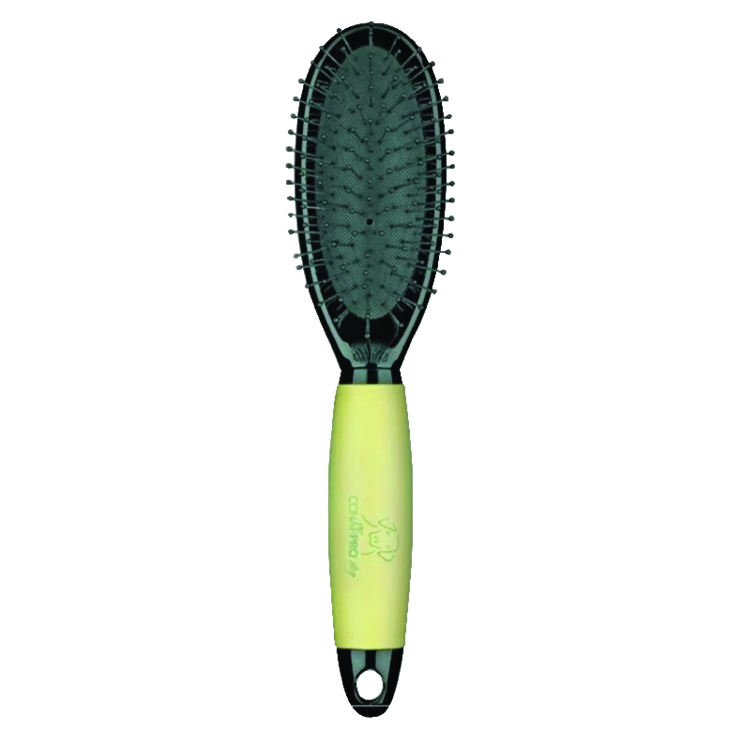 ConairPRO Black/Yellow Cat/Dog Pin Brush 1 pk