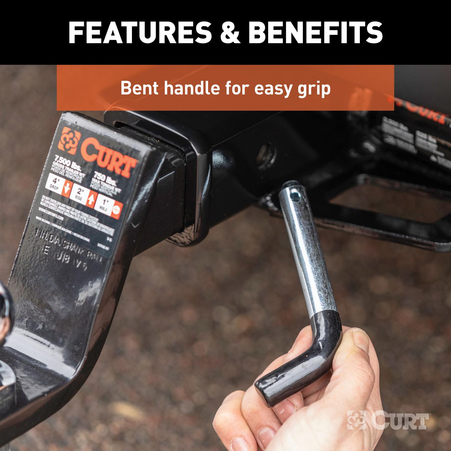 CURT Hitch Pin and Clip