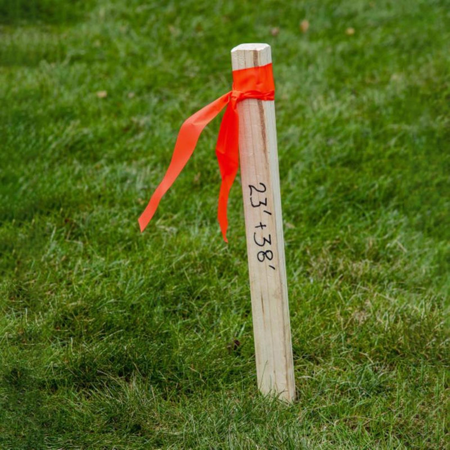 C.H. Hanson 150 ft. L X 1.2 in. W Plastic Flagging Tape Orange