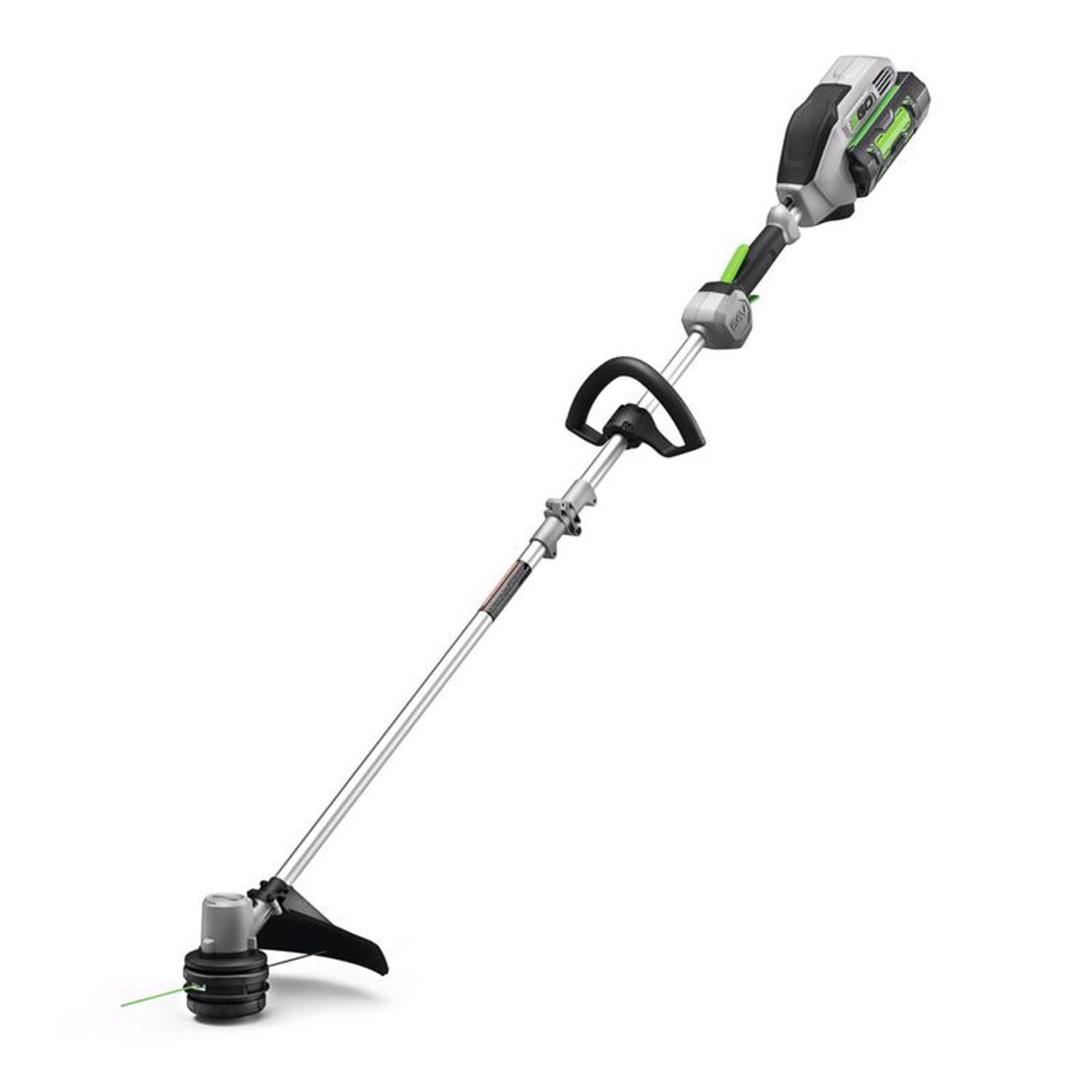 EGO Power+ ST1502SA 15 in. 56 V Battery String Trimmer Kit (Battery & Charger) SPLIT SHAFT W/ RAPID RELOAD & 2.5 AH BATTERY