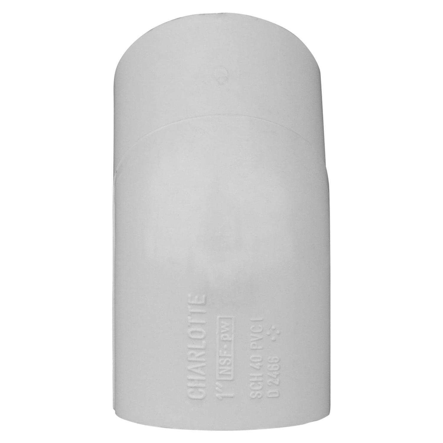 Charlotte Pipe Schedule 40 1 in. Slip X 1 in. D Slip PVC Elbow 1 pk