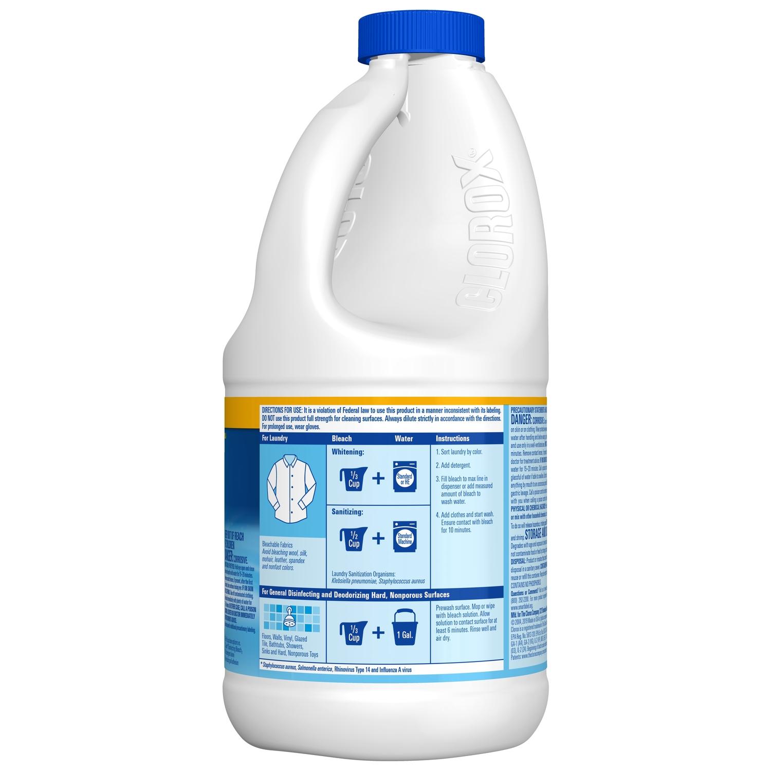 Clorox Regular Scent Disinfecting Bleach 43 oz