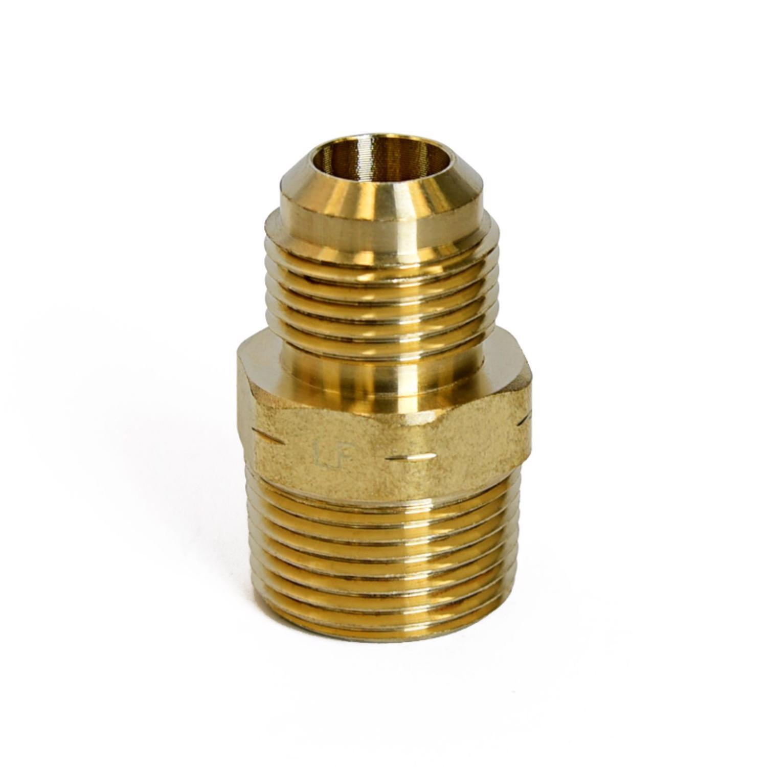 ATC 5/8 in. Flare 3/4 in. D Male Brass Adapter