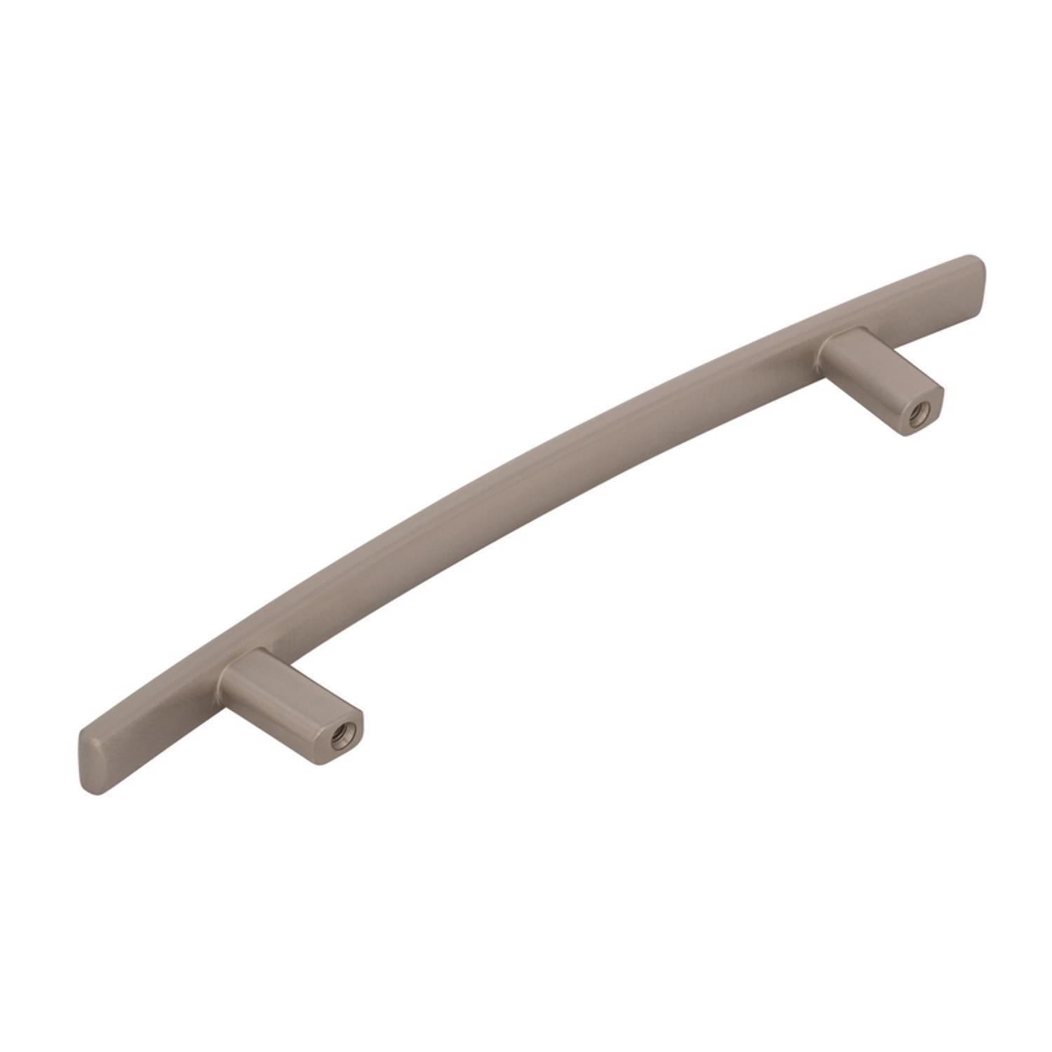 Amerock Cyprus Contemporary Arch Cabinet Pull 5-1/16 in. Satin Nickel Silver 1 pk