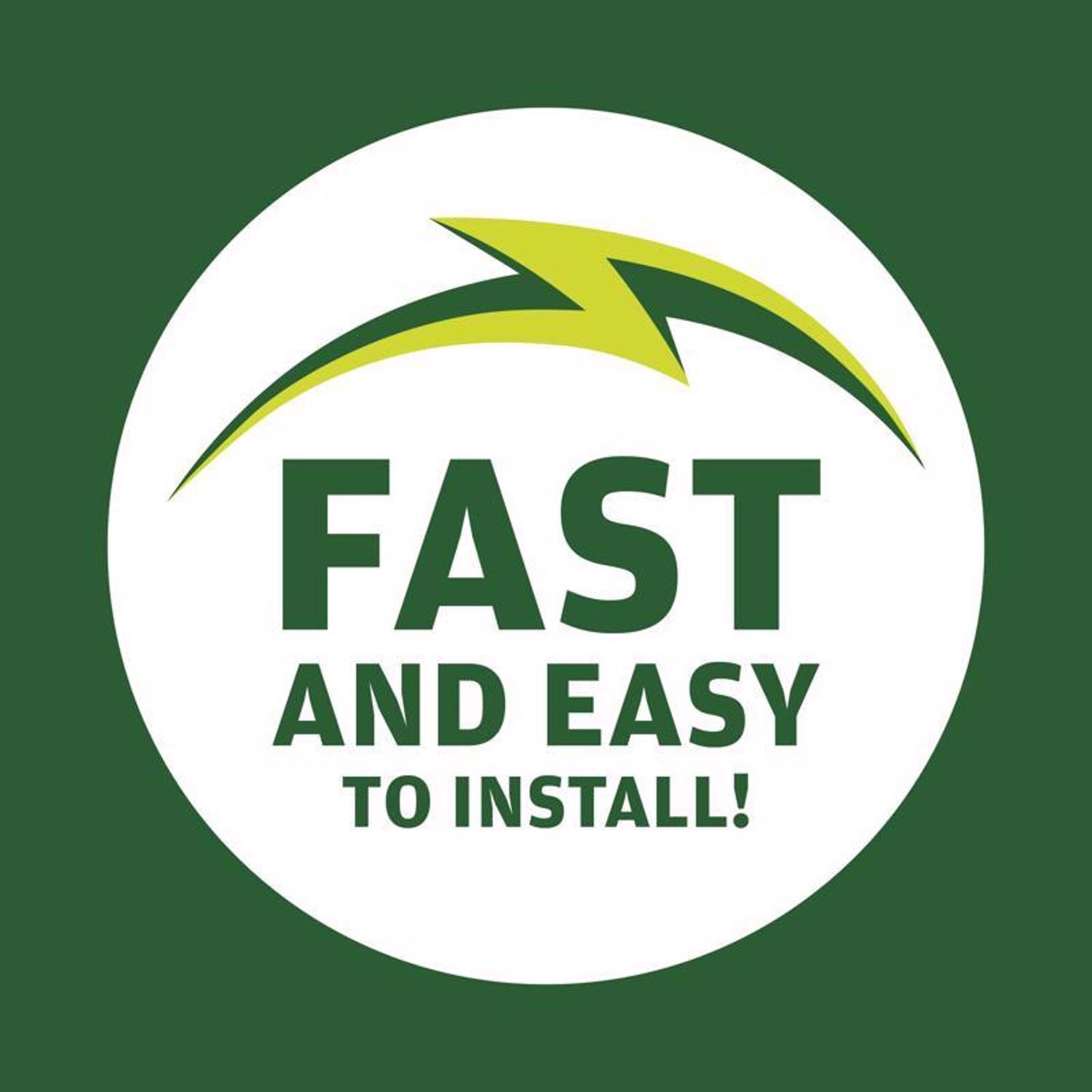 Master Mark Terrace Board 40 ft. L X 4 in. H Plastic Black Lawn Edging