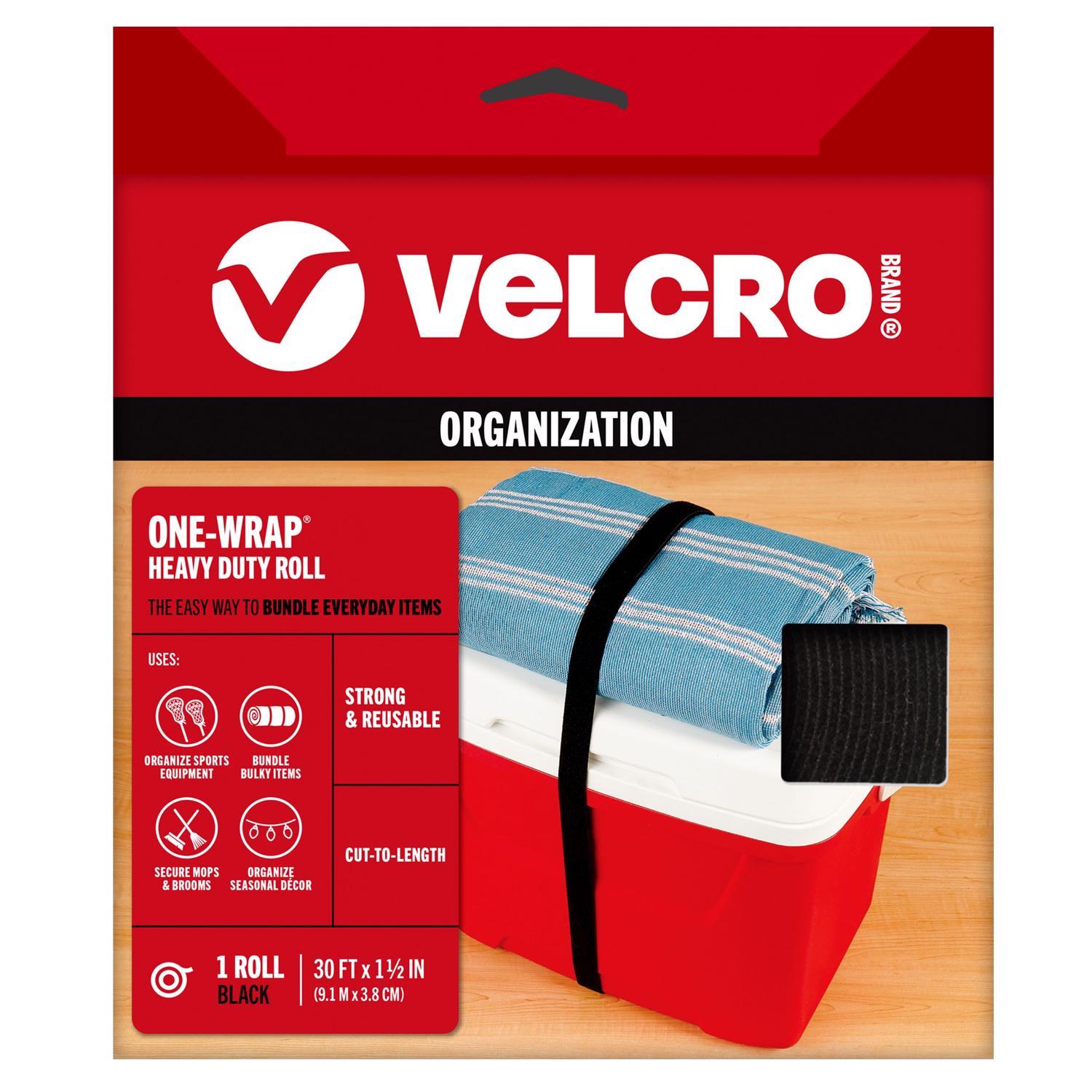 VELCRO Brand ONE-WRAP Extra Large Nylon Strap 360 in. L 1 pk