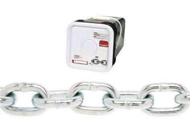Campbell Chain Oval Link Proof Coil Chain 75 ft. L x 5/16 in. Dia. Silver Carbon Steel