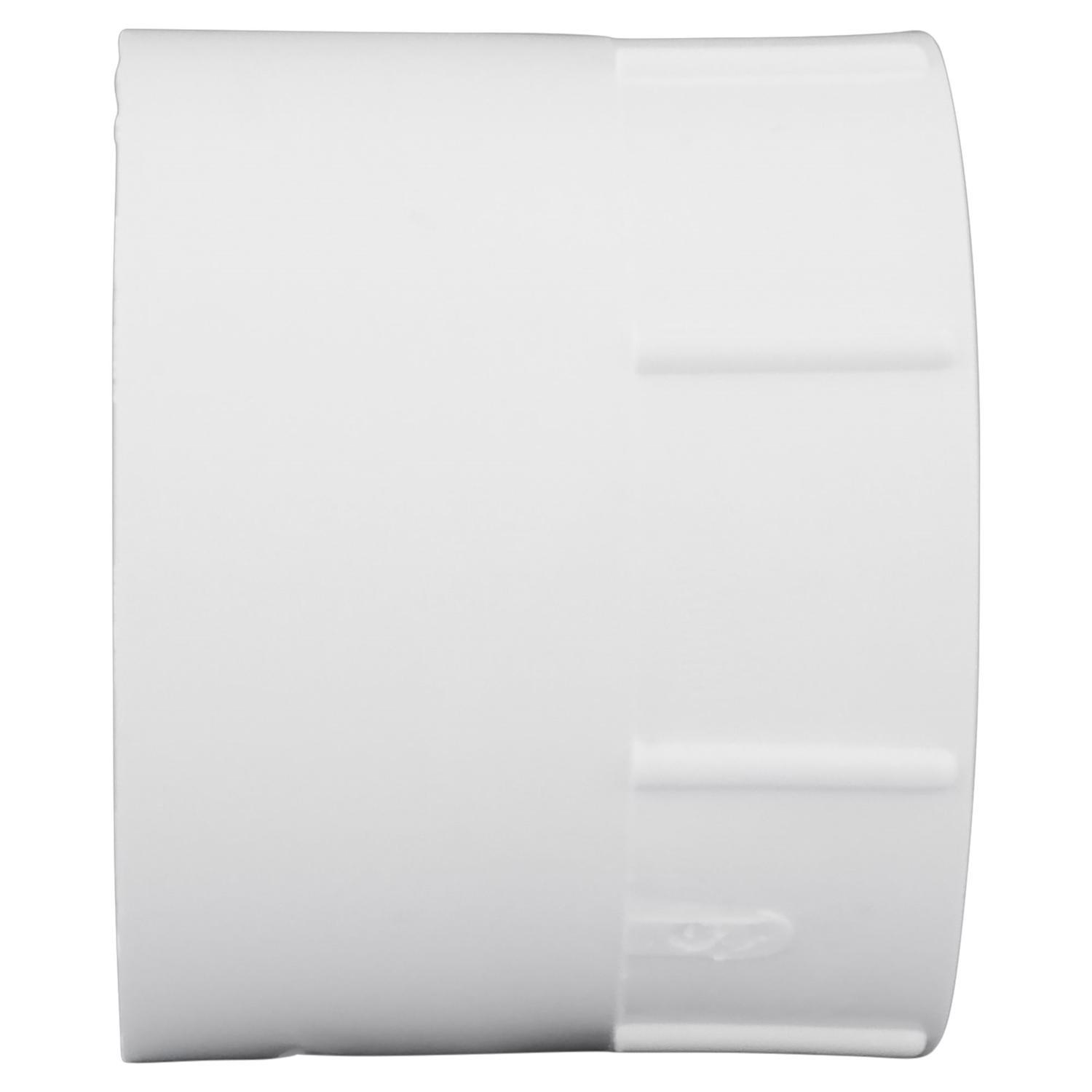 Charlotte Pipe Schedule 40 3 in. Hub X 3 in. D FPT PVC Pipe Adapter 1 pk