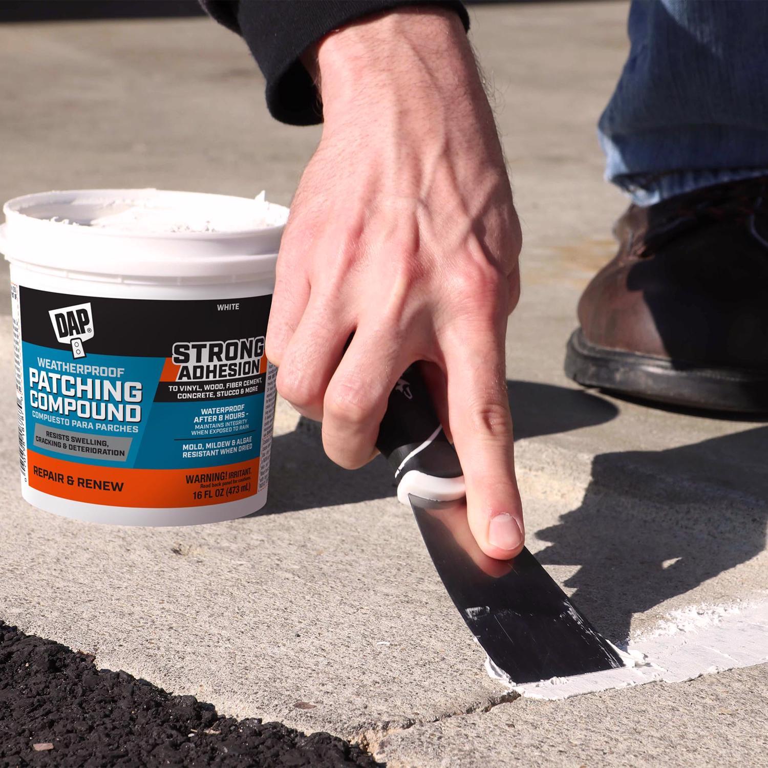 DAP Patching Compound Ready to Use White Exterior Filler 16 oz