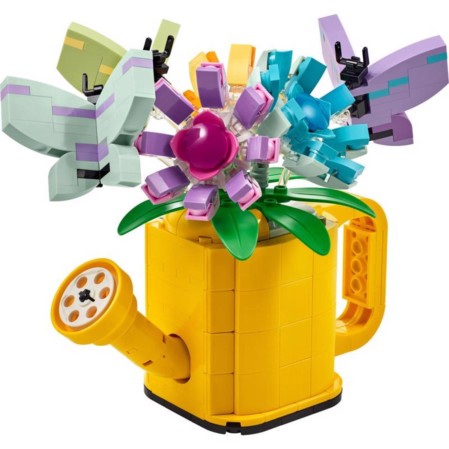 LEGO Creator Creator Flowers in Watering Can Multicolor 420 pc