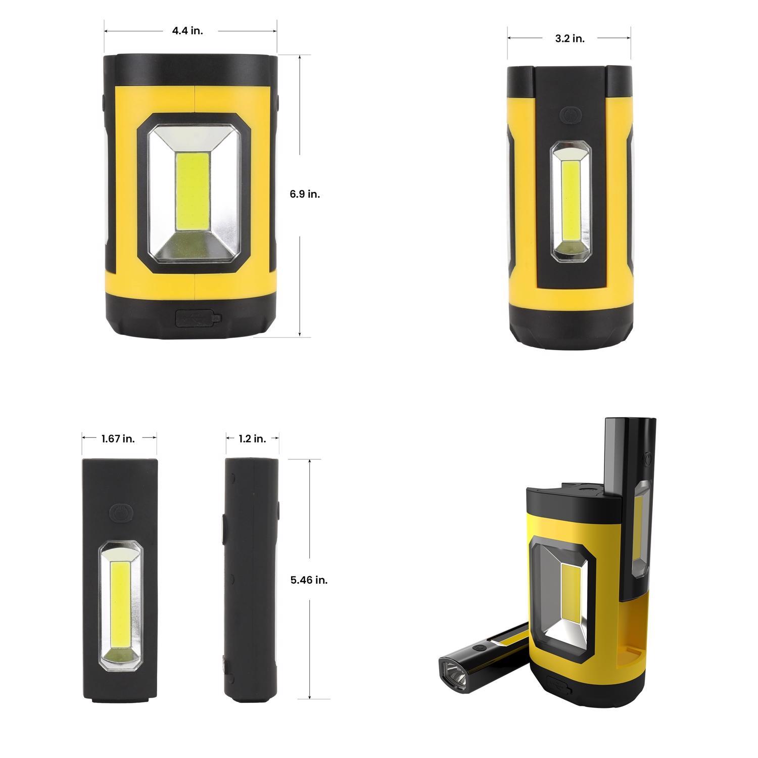 Feit 1000 lm LED Rechargeable Hanging Hook Work Light