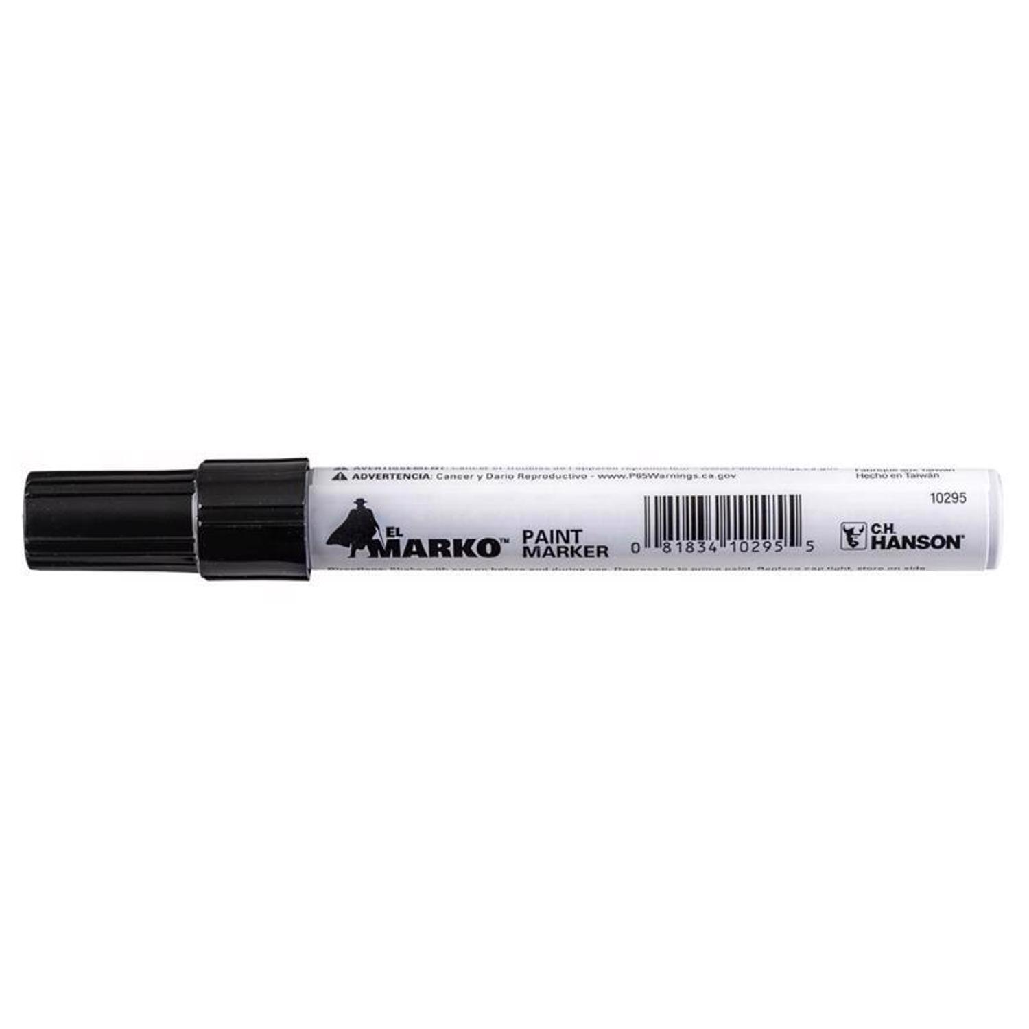 C.H. Hanson Black Valve Tip Paint Marker 1 pk