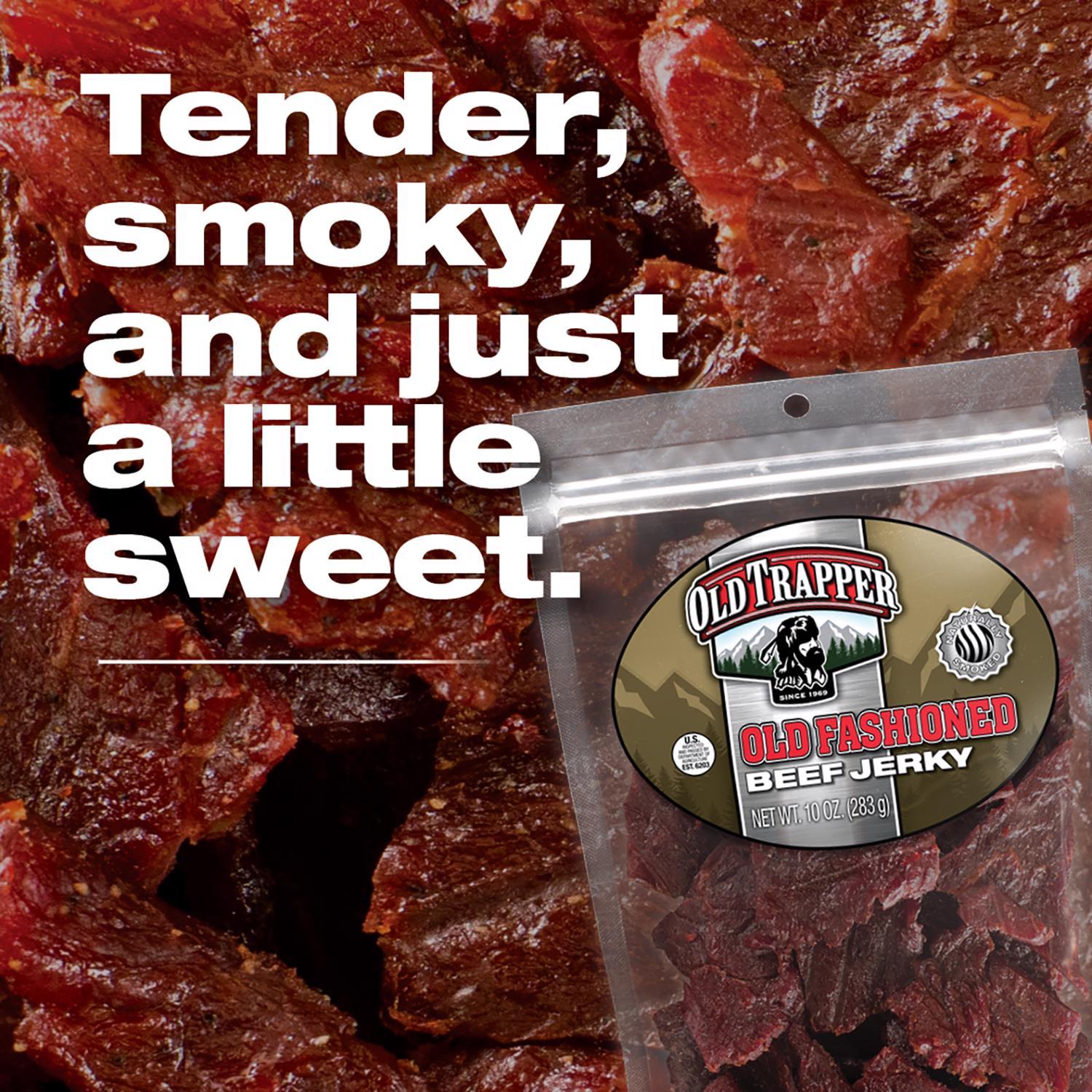 Old Trapper Old Fashioned Beef Jerky 10 oz Bagged