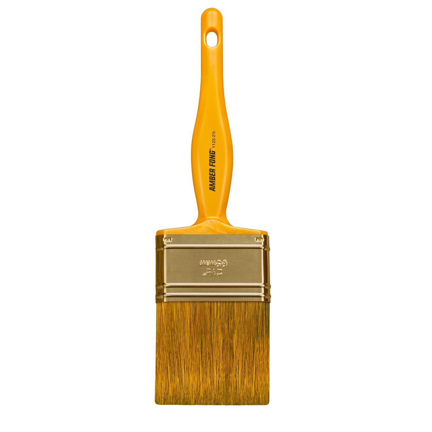 Wooster Amber Fong 2-1/2 in. Soft Flat Oil-Based Paint Brush