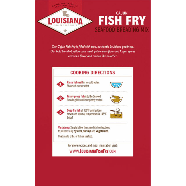 Louisiana Fish Fry Products Cajun Fry 22oz