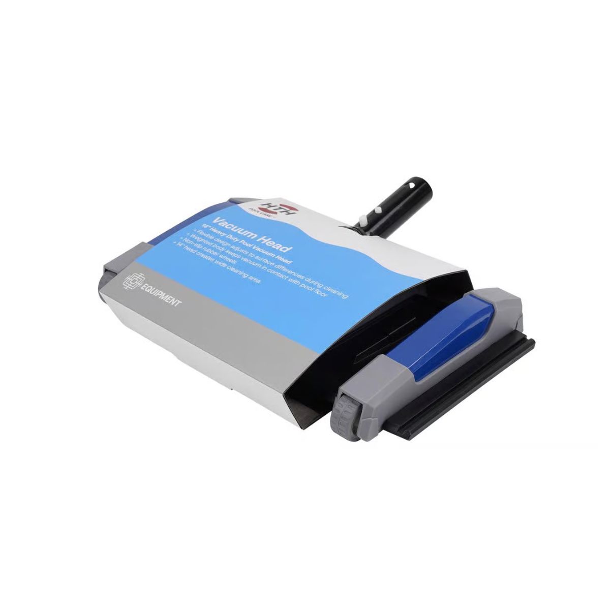 HTH Deluxe Pool Vacuum Head 4.3 in. H x 11.2 in. W x 14 in. L