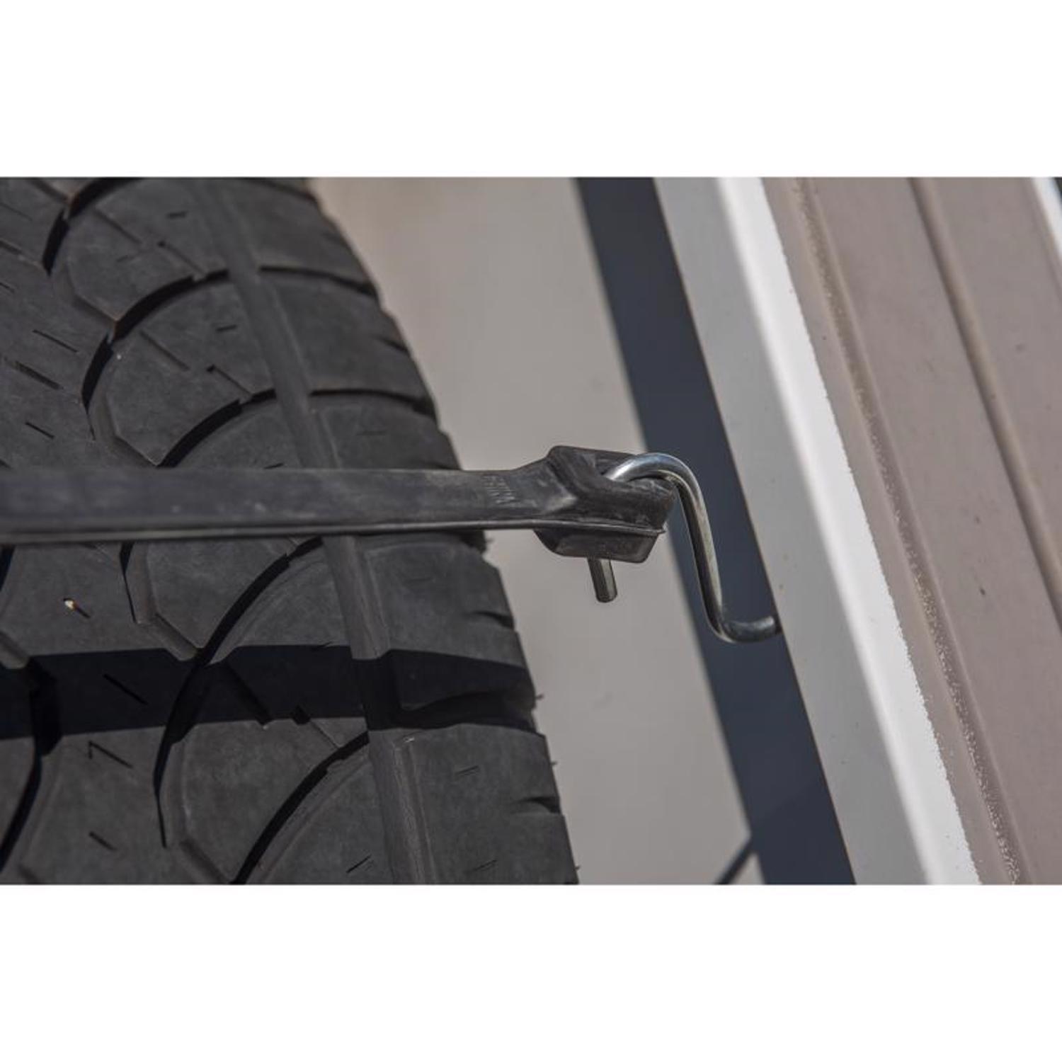 Keeper Black Tarp Strap 24 in. L 1 pk