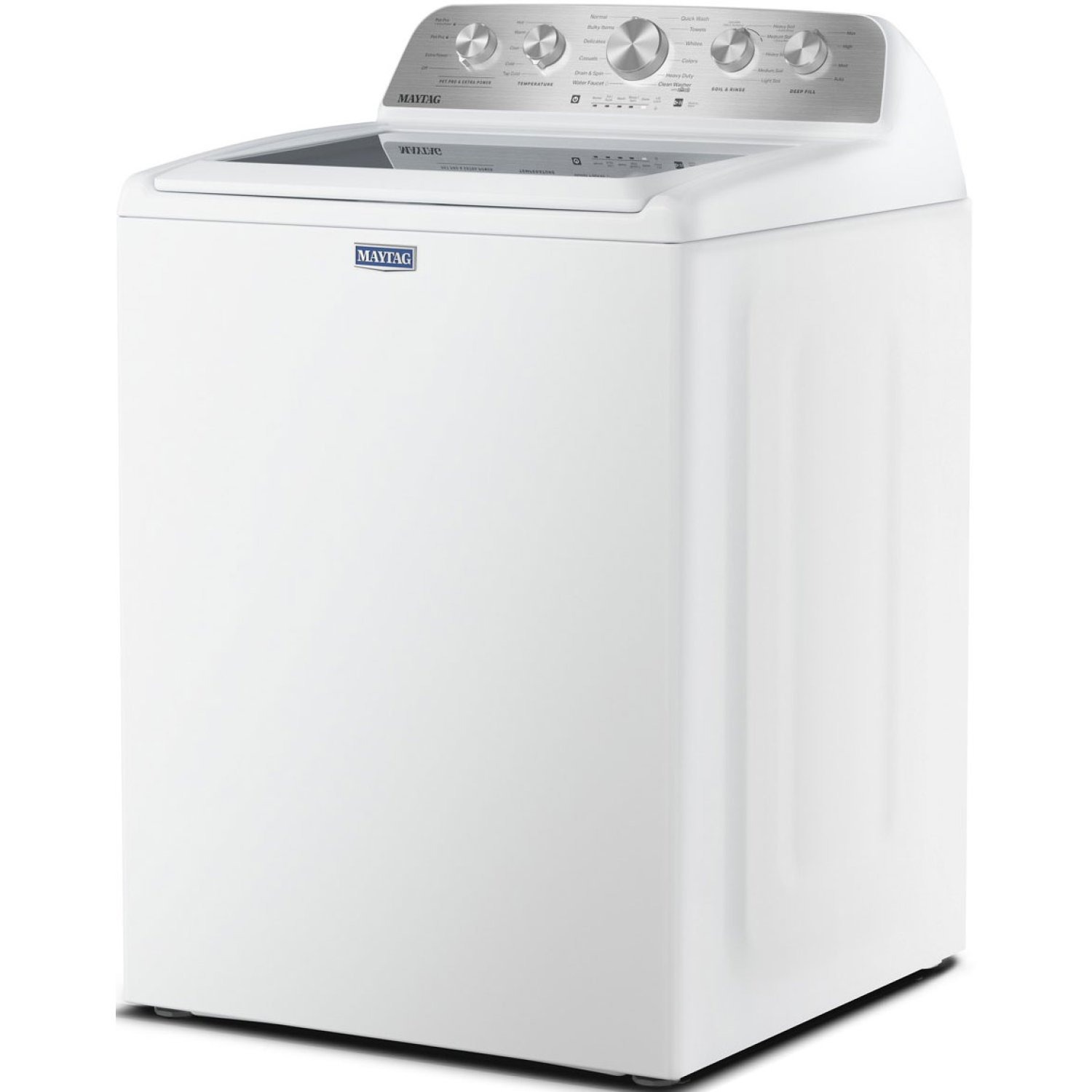 Maytag 4.7 Cu. Ft. Pet Pro Top Load Washer in White - MTW5605RW