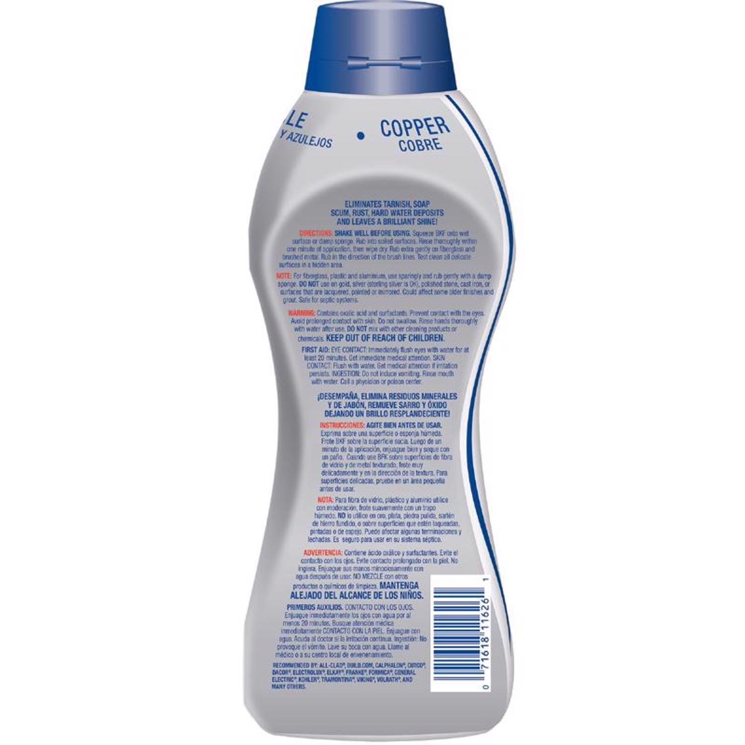 Bar Keeper's Friend No Scent Hard Surface Cleaner 26 oz Liquid