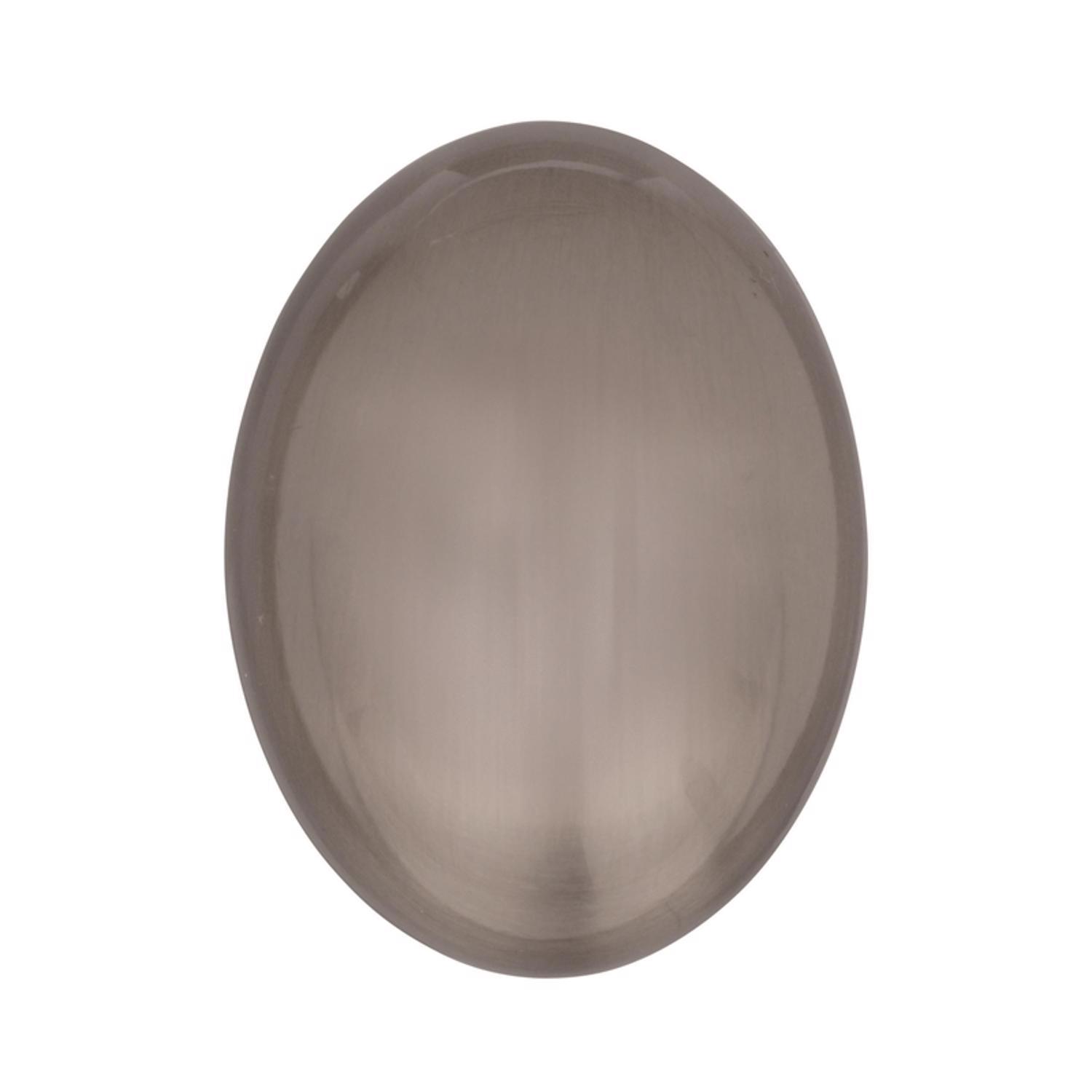 Amerock Allison Oval Cabinet Knob 1-3/8 in. D 1-3/8 in. Satin Nickel 1 pk